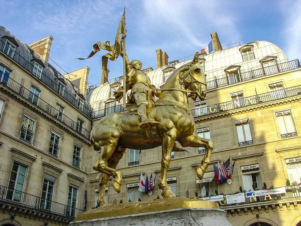 Juana de Arco a Caballo
